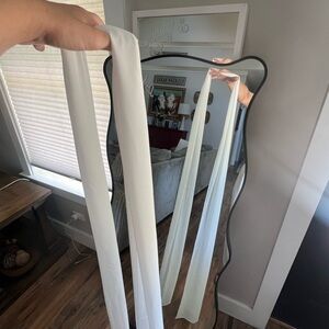 Elegant Ivory Wedding Scarf